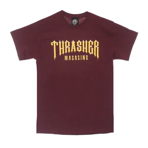 Maroon Logo Tee - Thrasher - Modalova