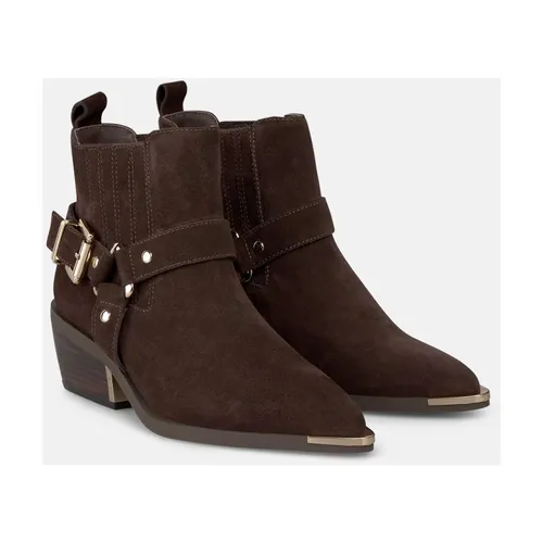 Flat buckle ankle boot - Alma EN Pena - Modalova