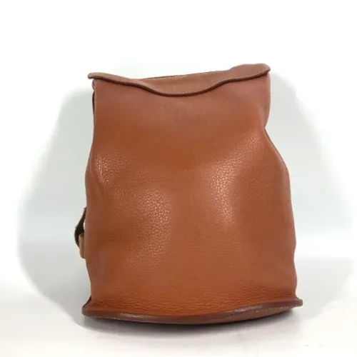 Pre-owned Leather backpacks - Hermès Vintage - Modalova