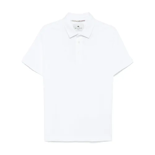 White Polo Shirt - Etro - Modalova