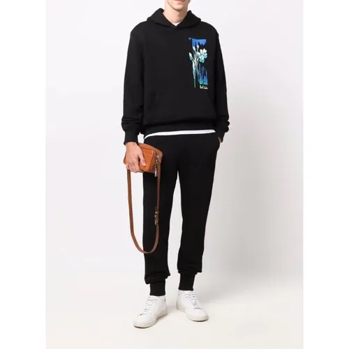 Floral Panel Motif Hoodie - Paul Smith - Modalova