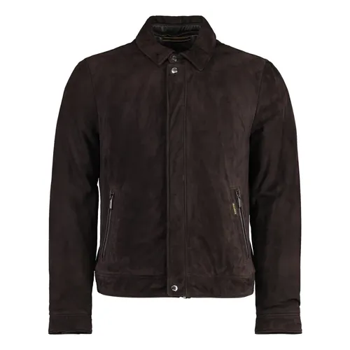 Anfossi Leather Jacket - Moorer - Modalova