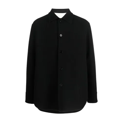 Buttoned Coat - Jil Sander - Modalova
