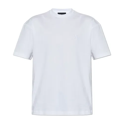 ASV interlock crew-neck T-shirt - Giorgio Armani - Modalova