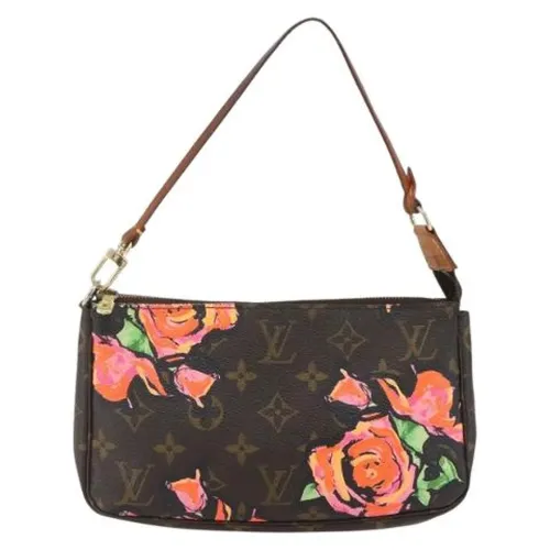 Pre-owned Vintage Canvas Shoulder Bag - Louis Vuitton Vintage - Modalova