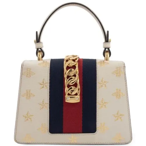 Pre-owned Leather Handbag - Gucci Vintage - Modalova