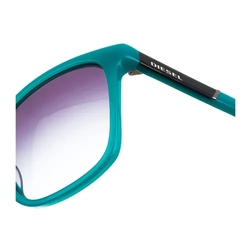 Orange Rectangular Sunglasses - Diesel - Modalova