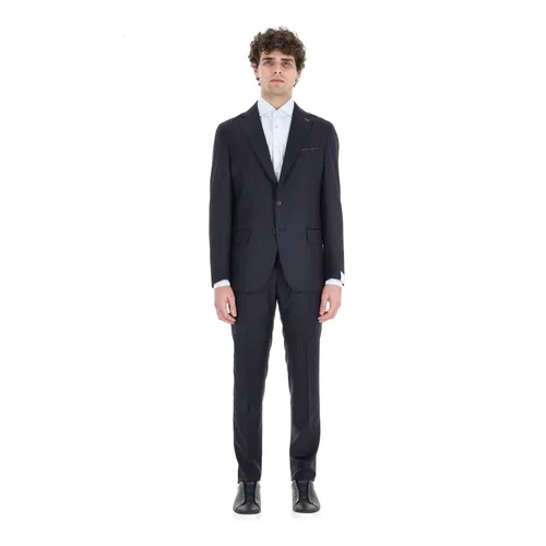 Single Breasted Wool Suit Set - Eleventy - Modalova