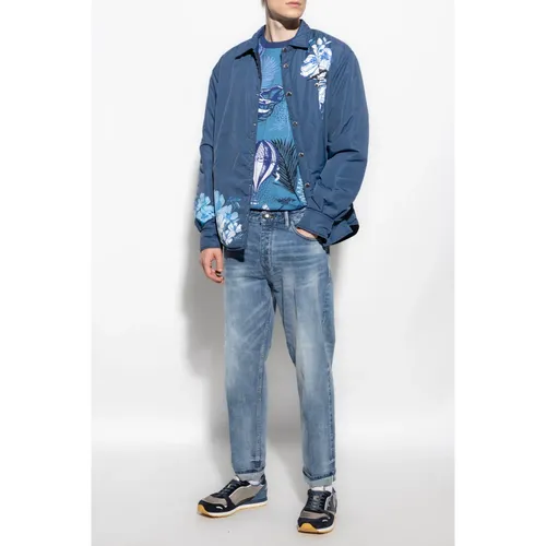 Loose-fitting jeans - Emporio Armani - Modalova