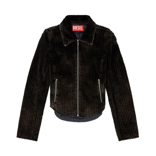 Black Jackets for Men - Diesel - Modalova