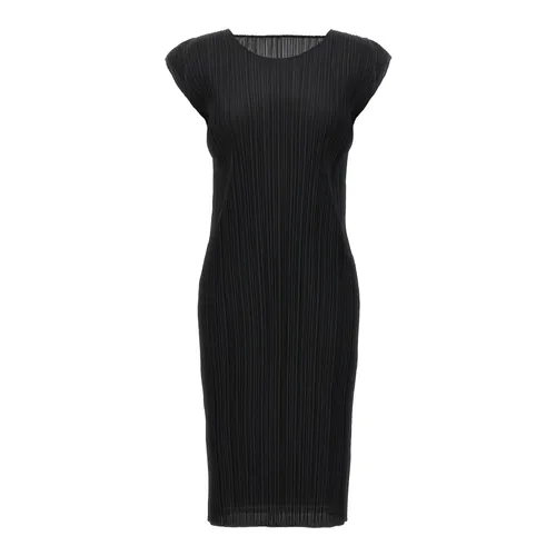 Pleated Midi Dress - Issey Miyake - Modalova