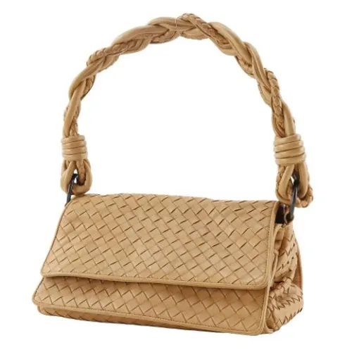 Pre-owned Leather Shoulder Bag - Bottega Veneta Vintage - Modalova