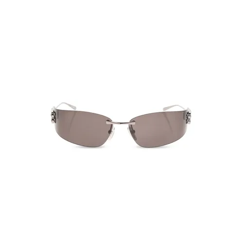 Logo Rectangle Sunglasses - Balenciaga - Modalova