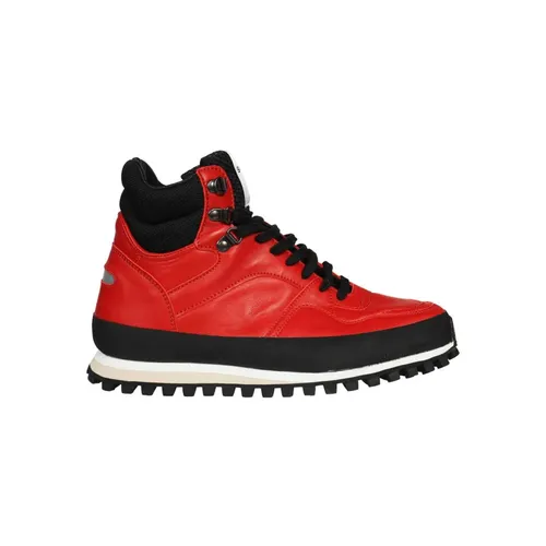 Leather Lace-up Boots - Spalwart - Modalova
