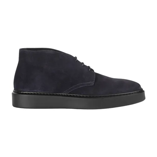 Suede Lace-Up Ankle Boot - Doucal's - Modalova
