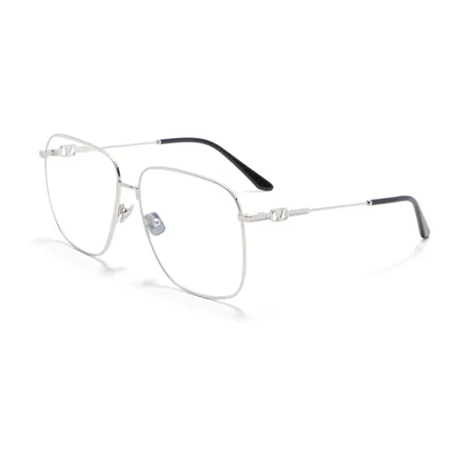 Oversized Squared Eyeglasses - Valentino - Modalova