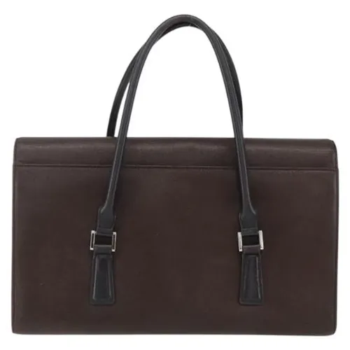 Pre-owned Leather Handbag - Burberry Vintage - Modalova