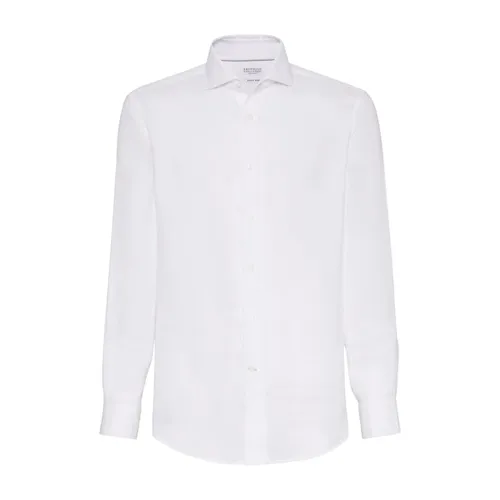White Shirt - Brunello Cucinelli - Modalova
