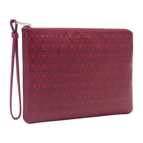 Monogram Coated Envelope Organizer - Coccinelle - Modalova