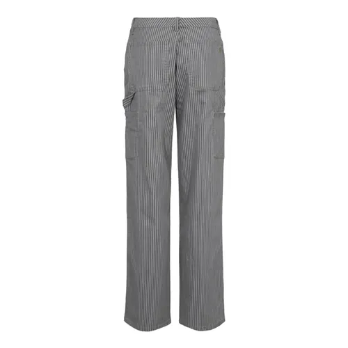 Pantaloni Cargo a Righe Grigie Snos250 - Sofie Schnoor - Modalova