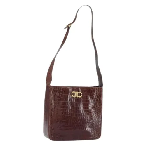 Pre-owned Leather Shoulder Bag - Salvatore Ferragamo Pre-owned - Modalova