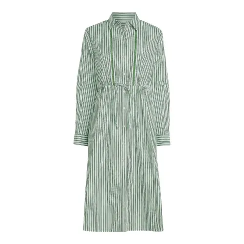 Abito Camicia a Righe in Popeline - Tommy Hilfiger - Modalova