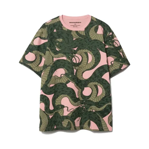 Snakeskin Camo Tee Sakura-S - Maharishi - Modalova