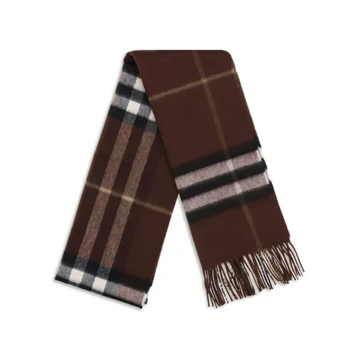 Check Cashmere Scarf - Burberry - Modalova