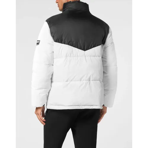 Nylon Puffer Jacket - Plein Sport - Modalova