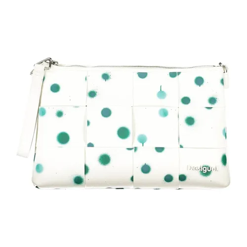 Polka Dot Handbag with Chain Strap - Desigual - Modalova