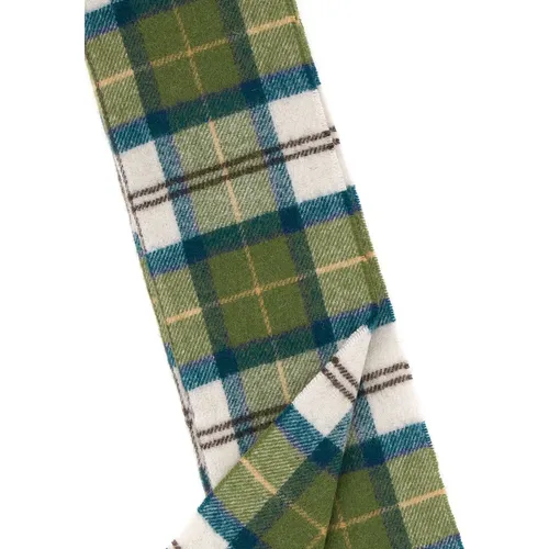 Tartan Lambwool Scarf - Barbour - Modalova