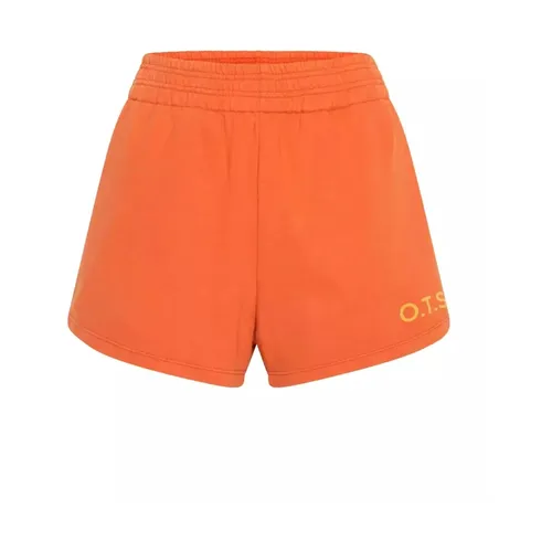 Neon Orange Hustle Baumwollshorts - One Teaspoon - Modalova