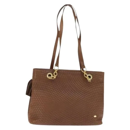 Pre-owned Leather Shoulder Bag - Bally Pre-owned - Modalova