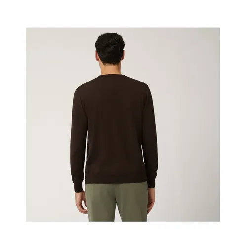 Merino Wool Basic Pullover - Harmont & Blaine - Modalova
