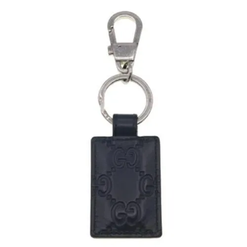Pre-owned Leather Keyring - Gucci Vintage - Modalova