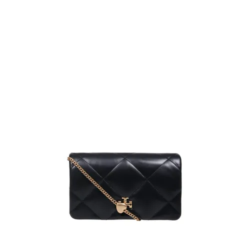 Kira Charm Diamond Quilt Chain Wallet - Tory Burch - Modalova