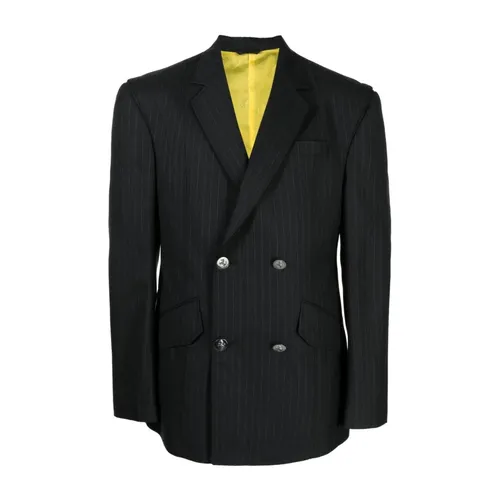 Classic Black Wool Blazer - Ferrari - Modalova
