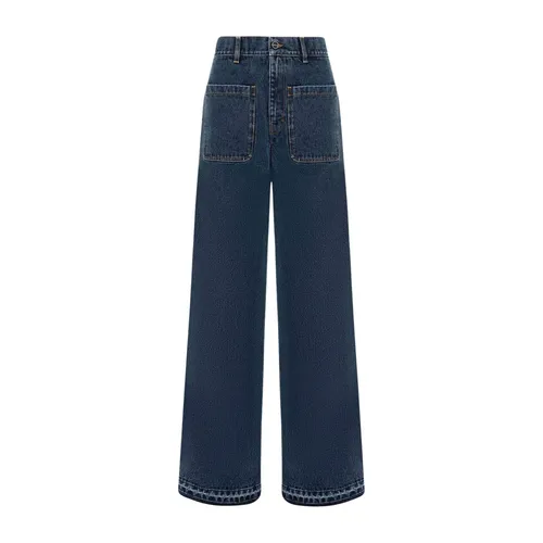 Kiton - Jeans > Wide Jeans - Blue - Kiton - Modalova