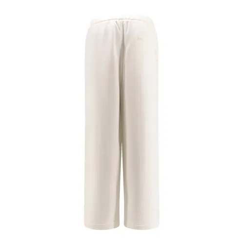 White Cotton Trousers with Drawstring - Marni - Modalova