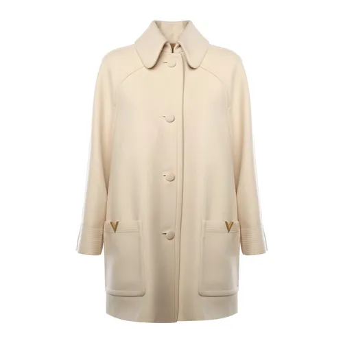 Wool Drap Caban - Valentino Garavani - Modalova