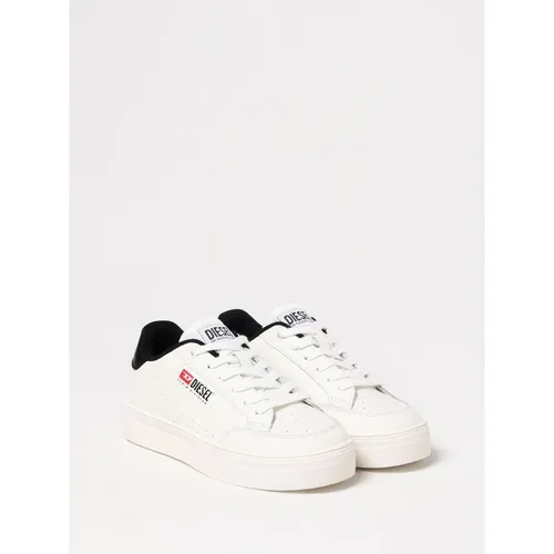 White Casual Sneakers - Diesel - Modalova