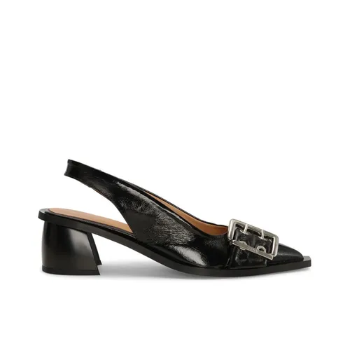 Buckle Slingback Pump - Ganni - Modalova