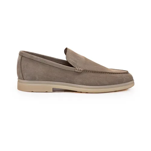 Beige Suede Slip-On Loafers - Church's - Modalova