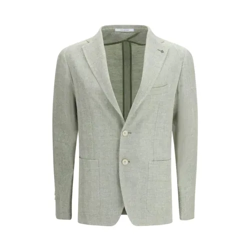 Linen Blazer - Tagliatore - Modalova