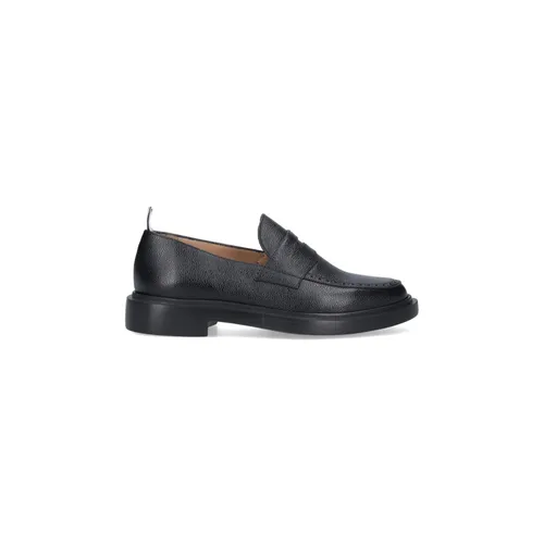 Black Flat Loafers - Thom Browne - Modalova