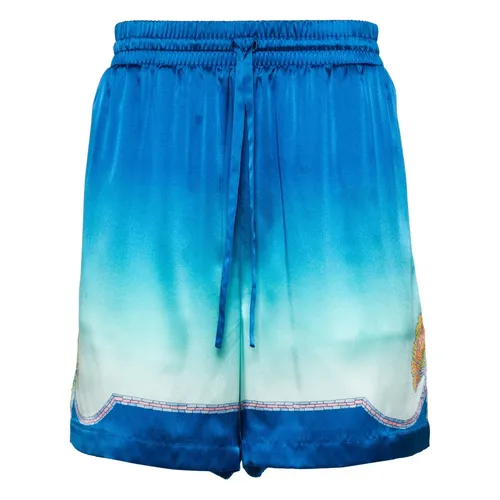 Silk Drawstring Shorts - Casablanca - Modalova
