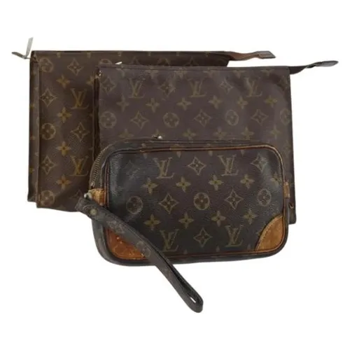 Pre-owned Canvas Clutch - Louis Vuitton Vintage - Modalova