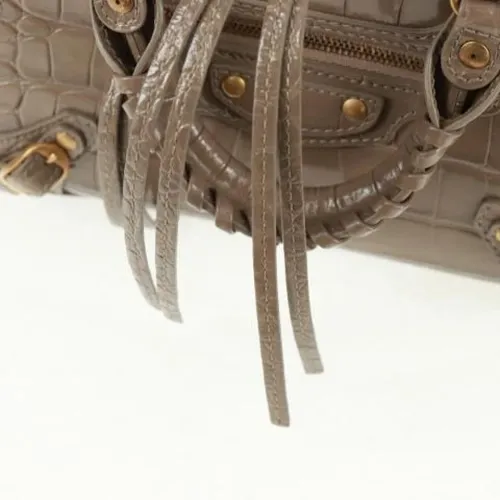 Pre-owned Vintage Leather Handbag - Balenciaga Vintage - Modalova