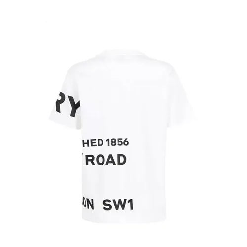 T-shirt Oversize Logo Relief - Burberry - Modalova