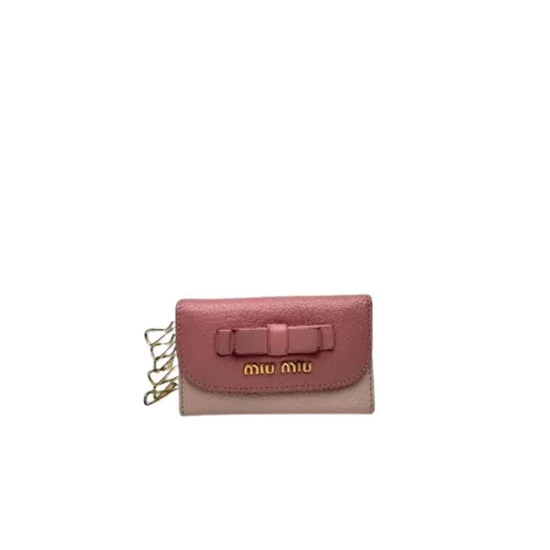 Pre-owned Leather Key-holder - Miu Miu Pre-owned - Modalova